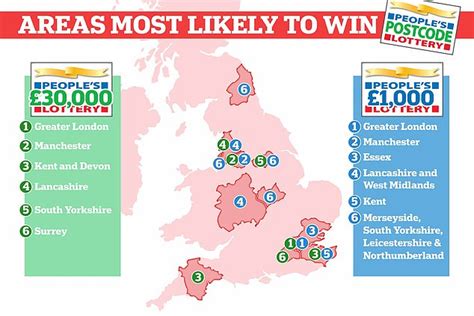 postcode lottery odds|postcode lottery map of winners.